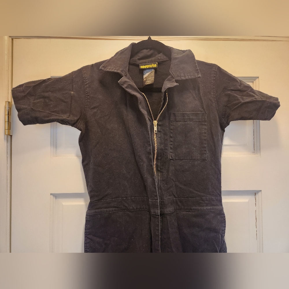 Nooworks Twill Black Coveralls Jumpsuit S - Picture 4 of 7